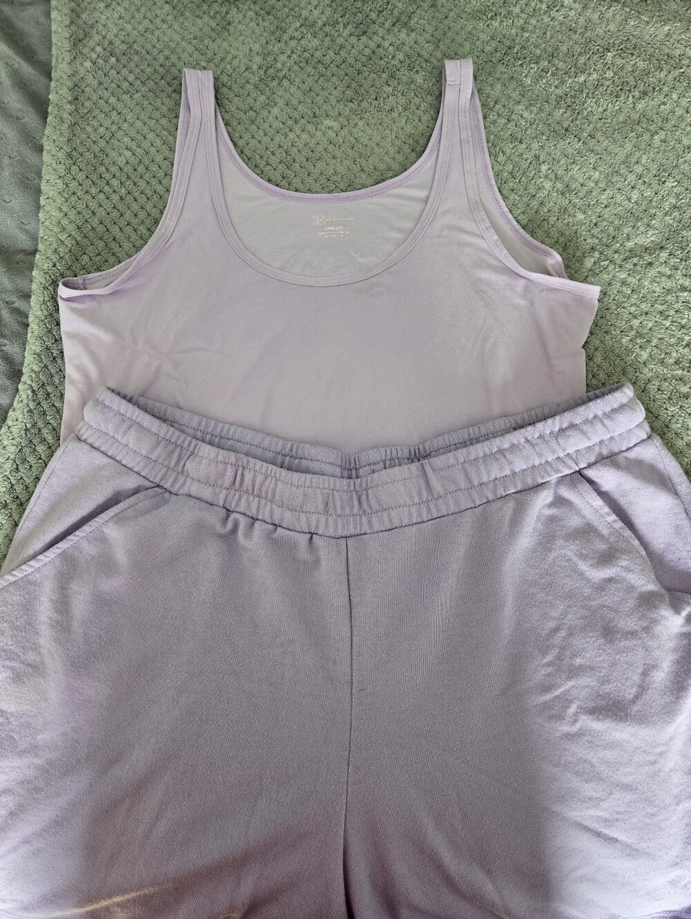 just be Lilac Lounge Set - Soft Purple Two-Piece